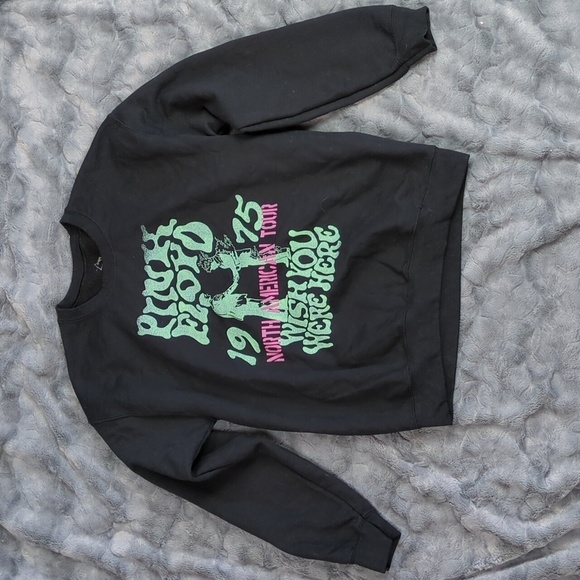 Goodie Two Sleeves Other - Pink Floyd Wish You Were Here Sweatshirt, Goodie Two Sleeves For Kitty Rescue!